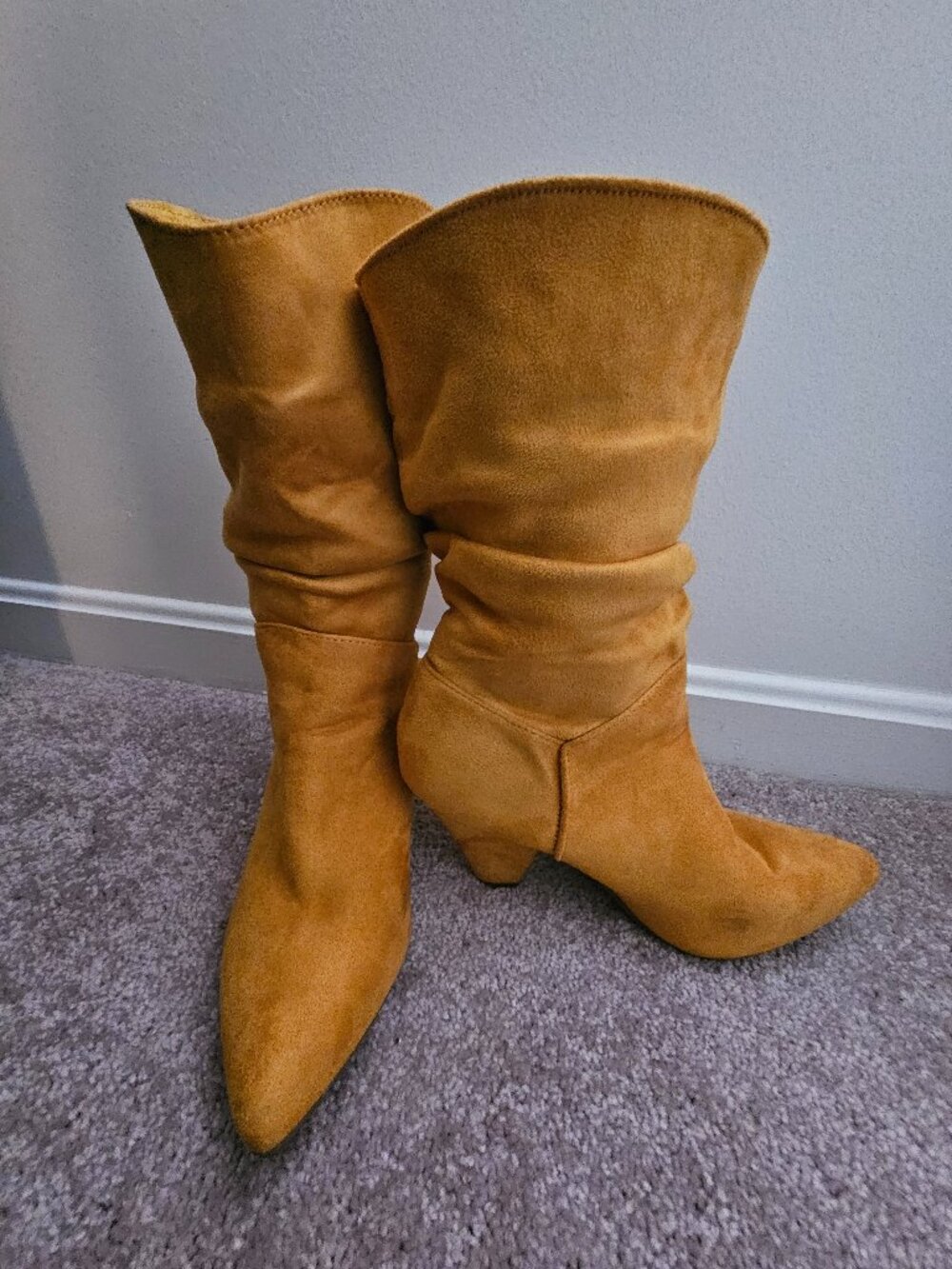 Women Natural Breeze Scrunched Boots